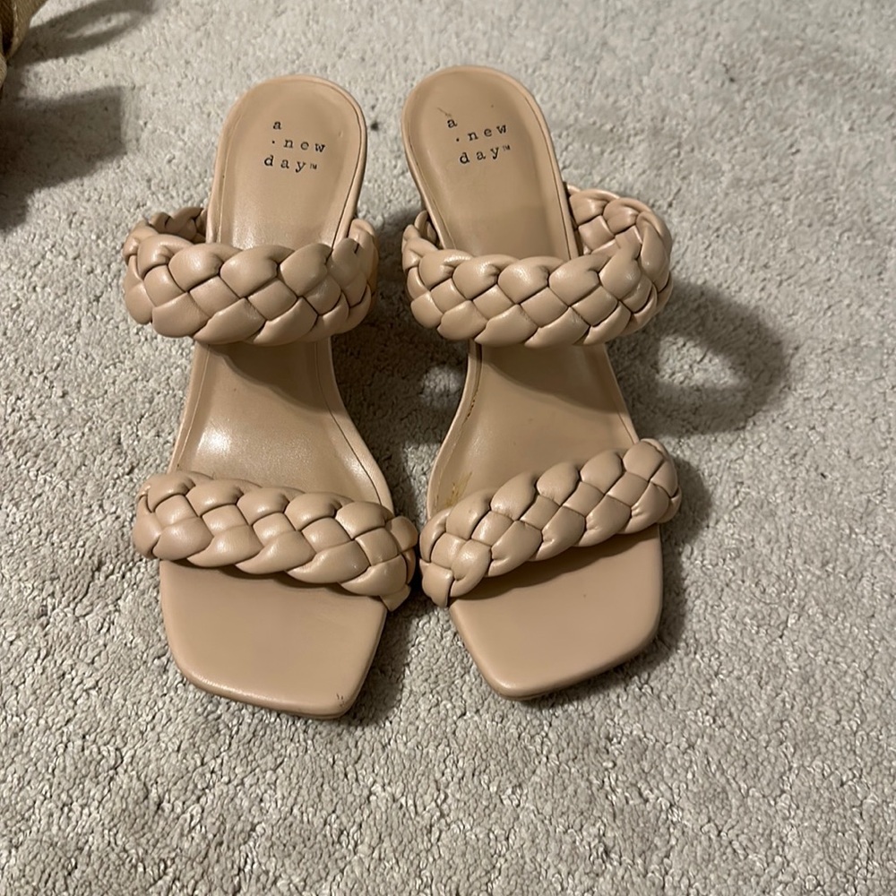 Rope sandals worn once!